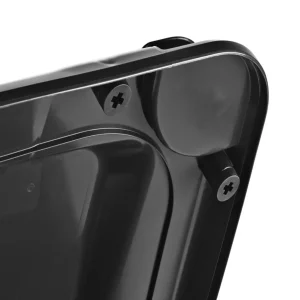 Noise-reduction plugs on standard lid 180L